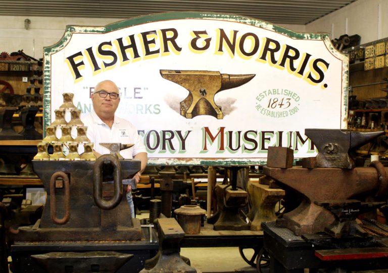 fisher norris anvil weight location